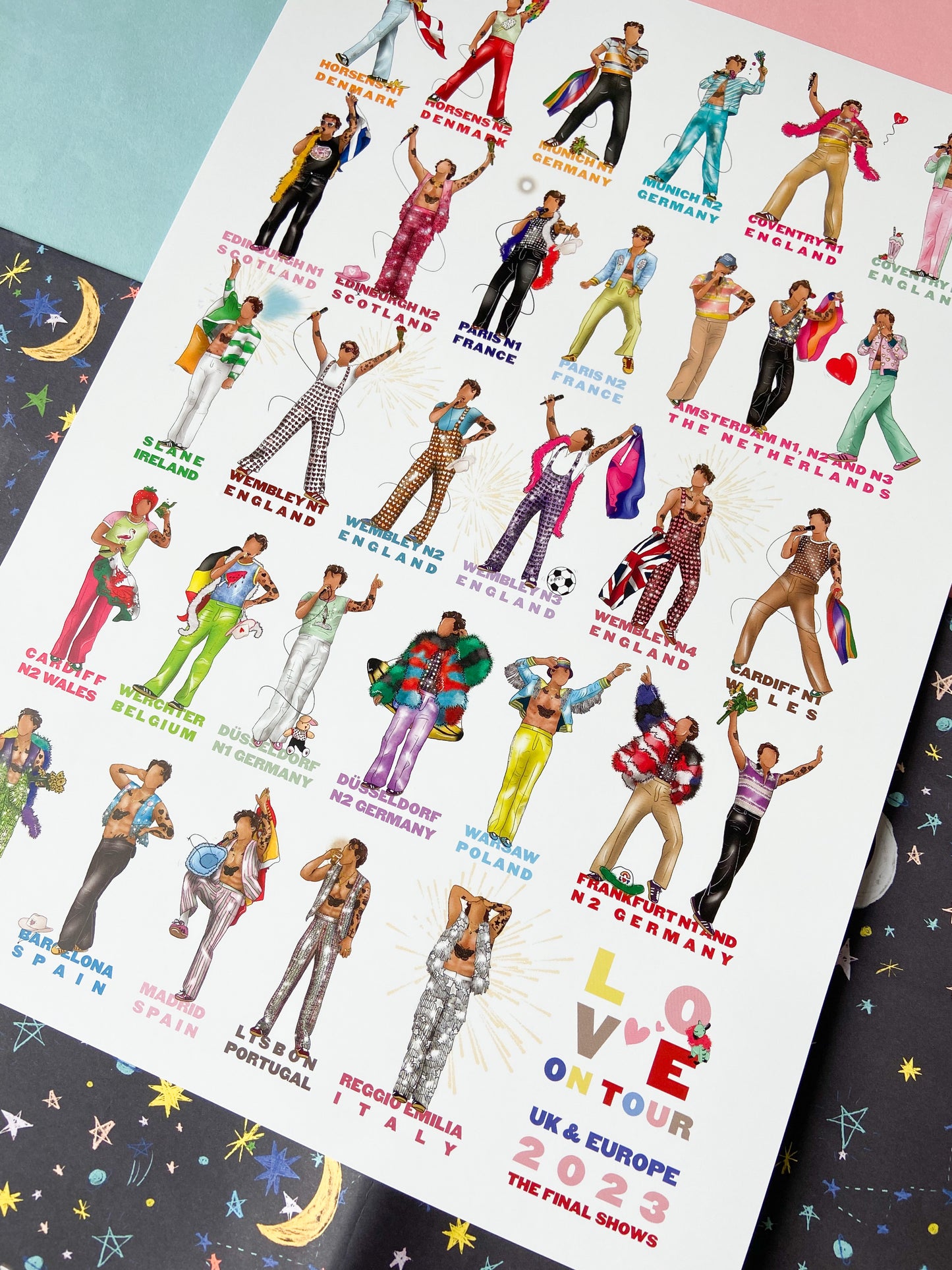 HSLOT Europe 2023 Poster, Harry HSLOT Print