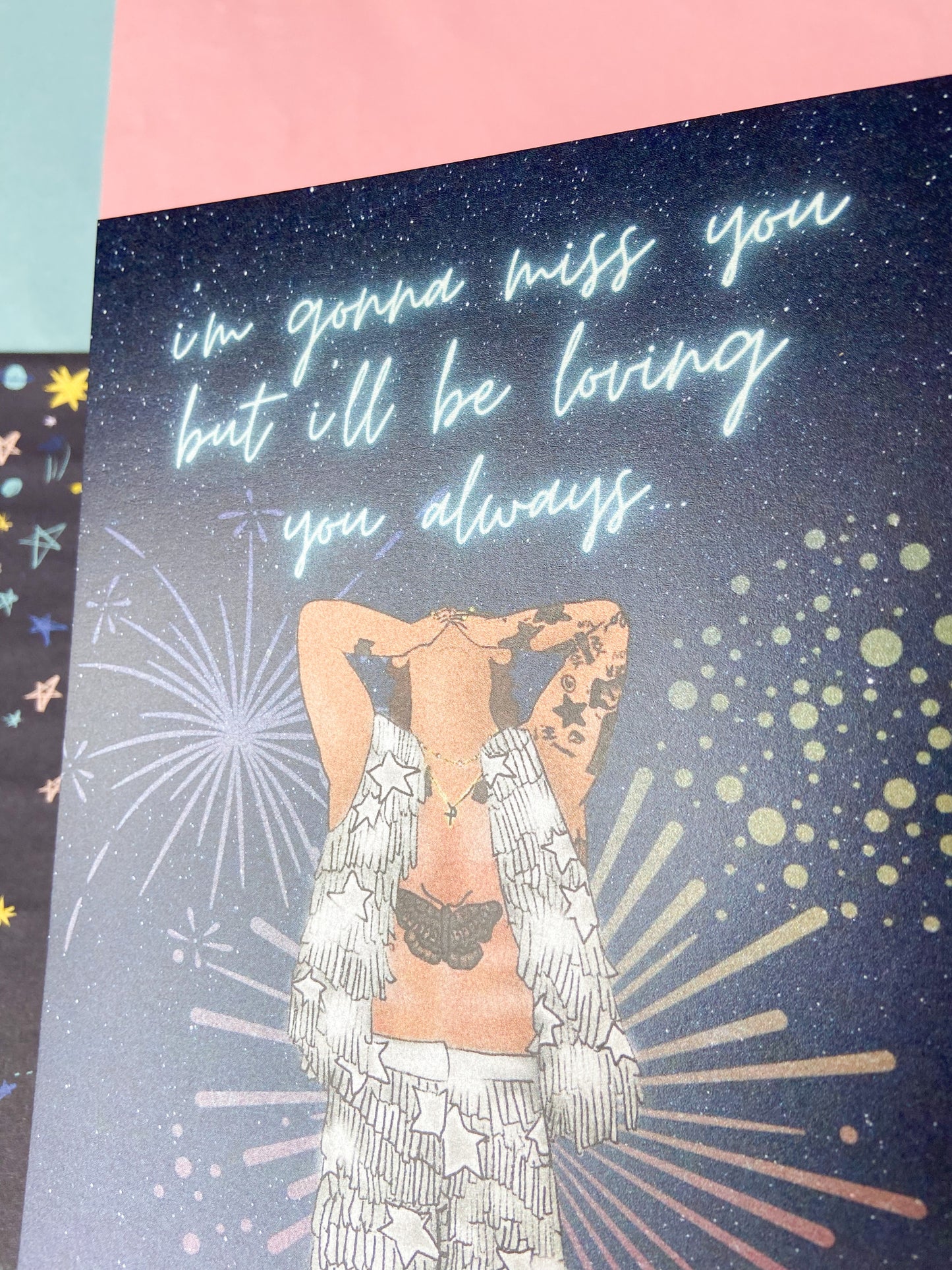 Miss You HSLOT Print, Harries Gift