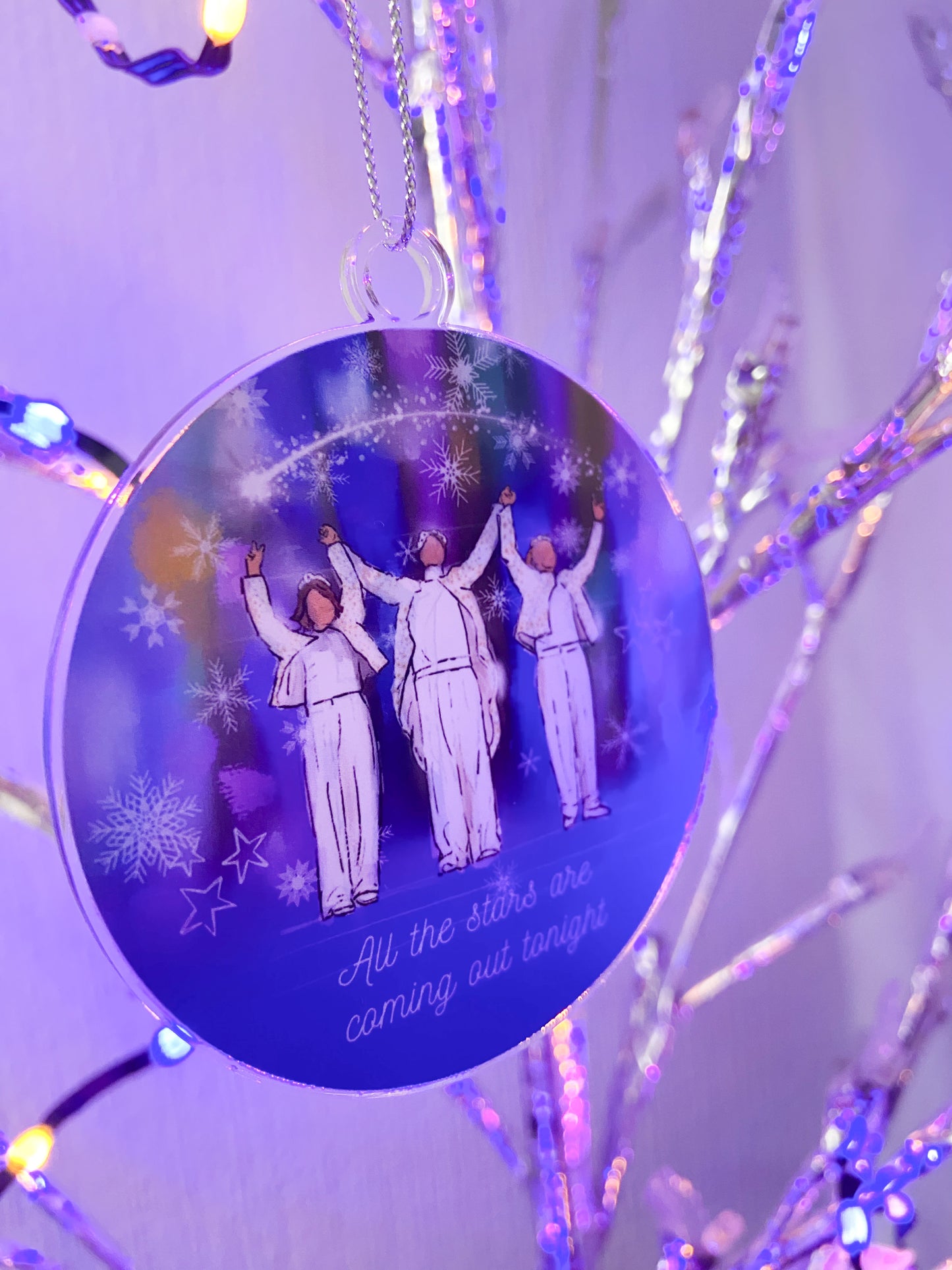 Take That Tour Themed Tree Decoration