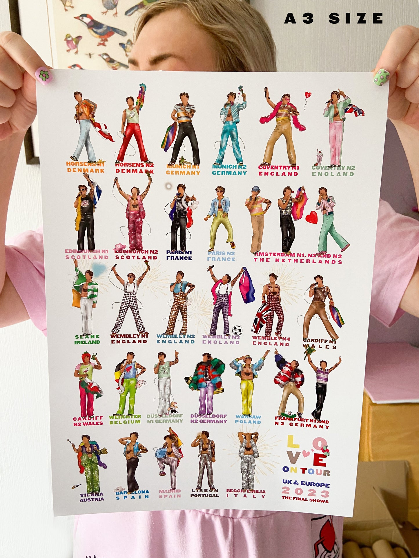 HSLOT Europe 2023 Poster, Harry HSLOT Print