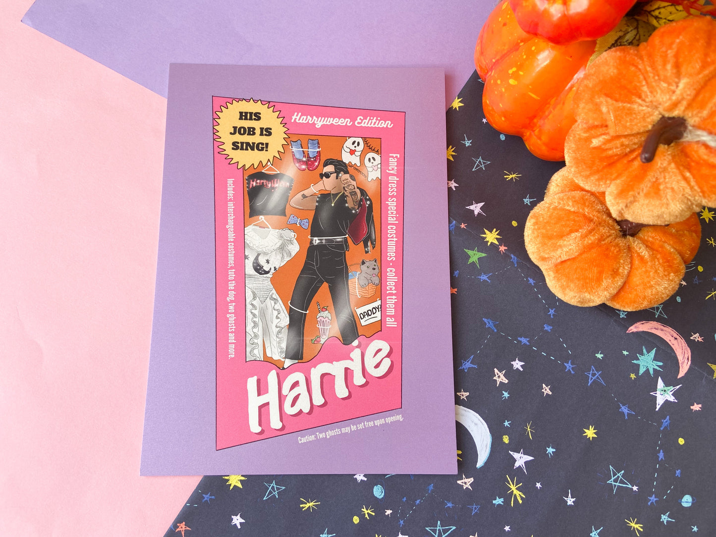 Halloween Harrie Print, Harry Fans