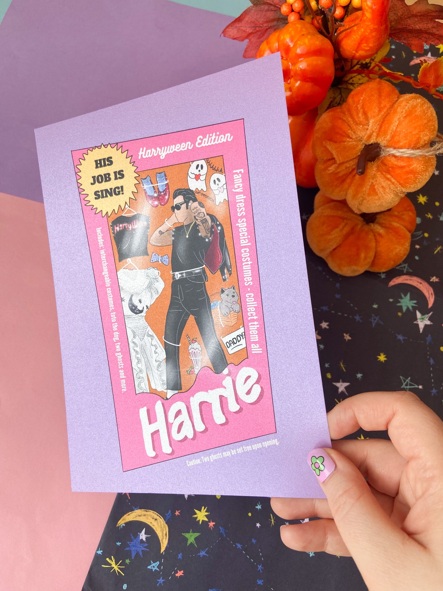 Halloween Harrie Print, Harry Fans