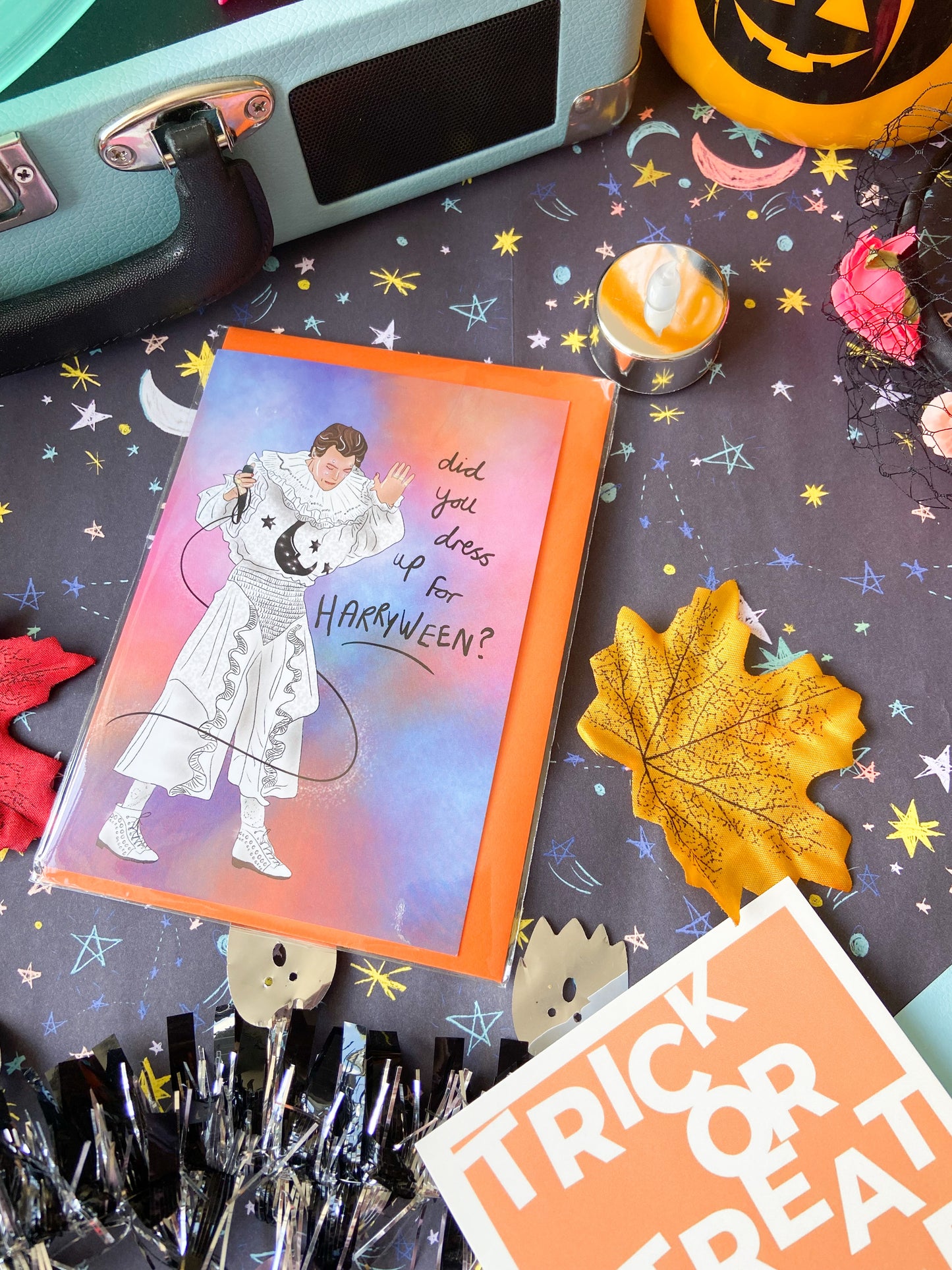 Dress up for Harry ween Card