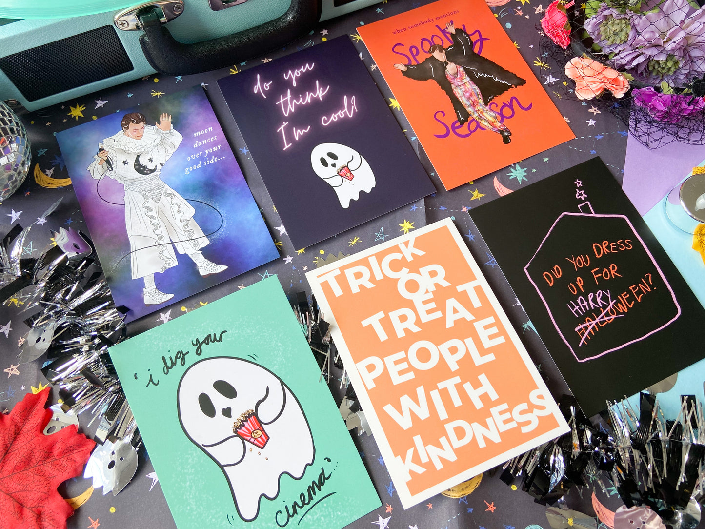 Halloween Harry Postcard Set