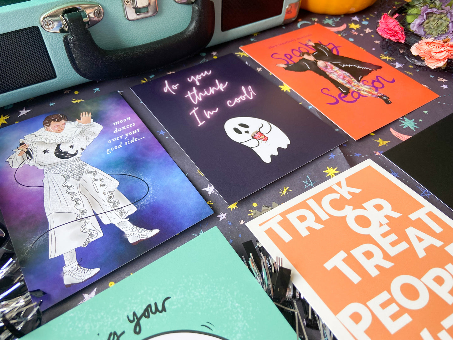 Halloween Harry Postcard Set