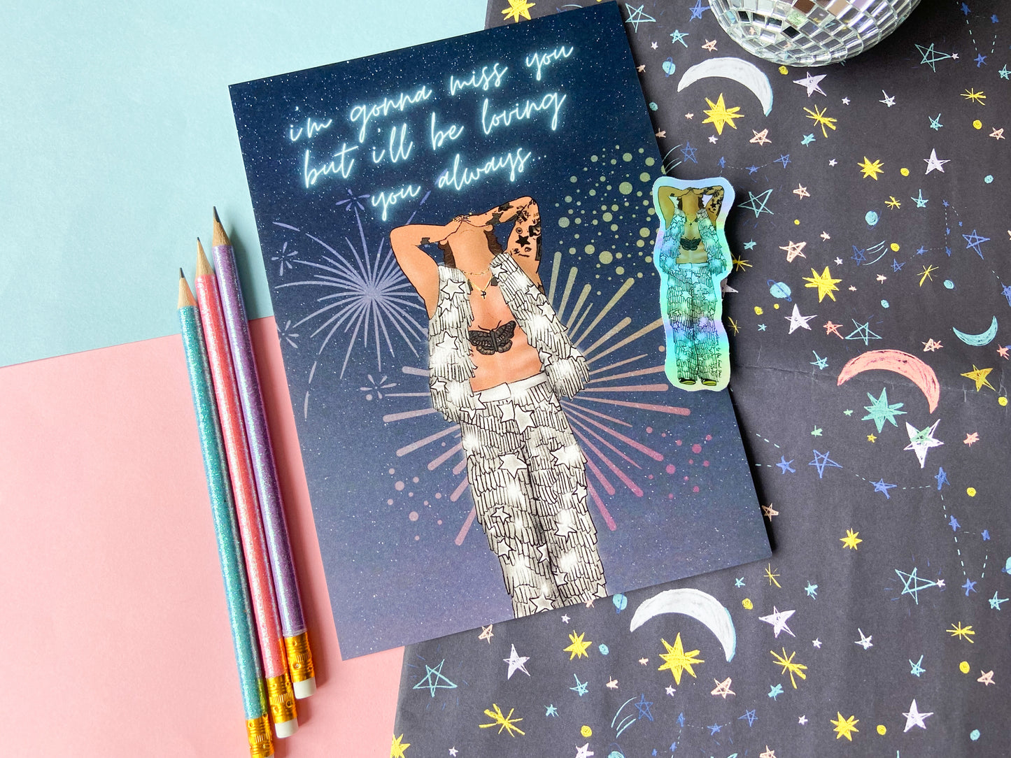 Miss You HSLOT Print, Harries Gift