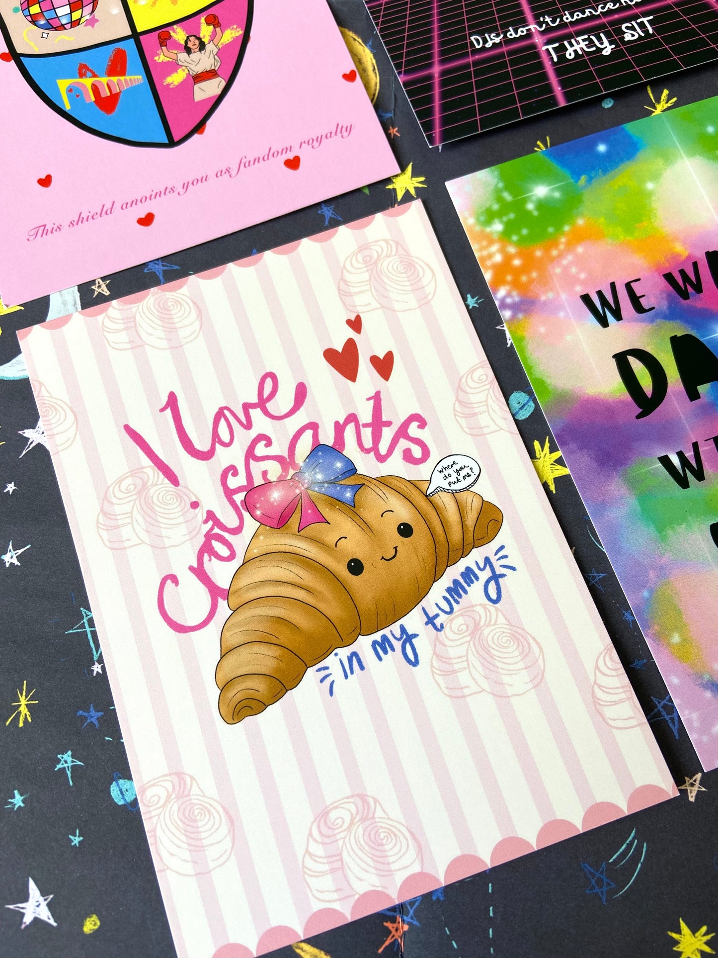 I love croissants Postcard, Harries Gift