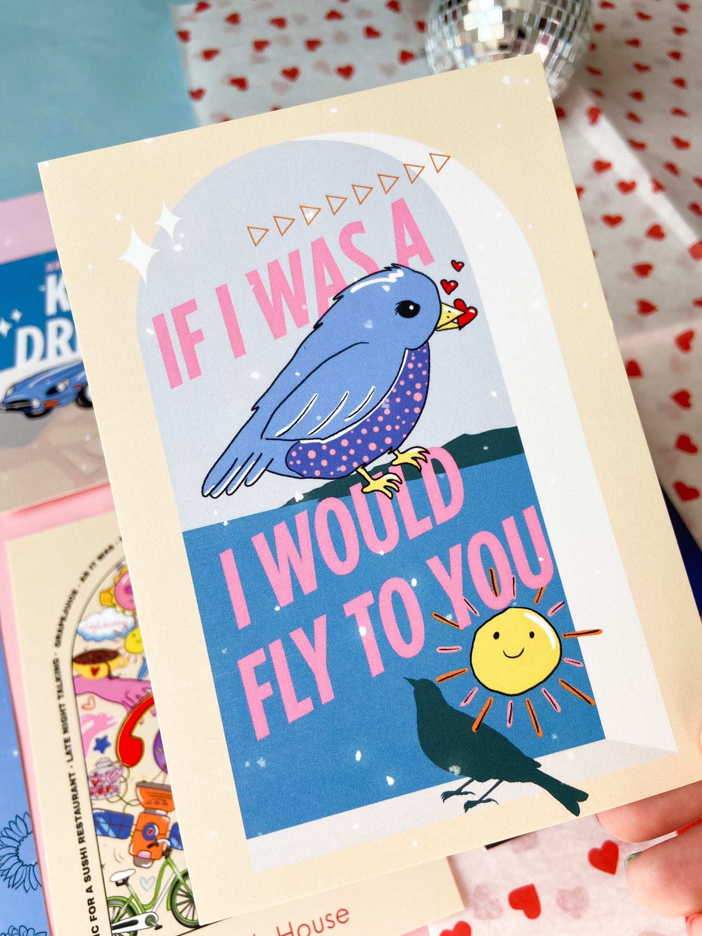 Flowers For You Postcard Set of 6, Harries Gift