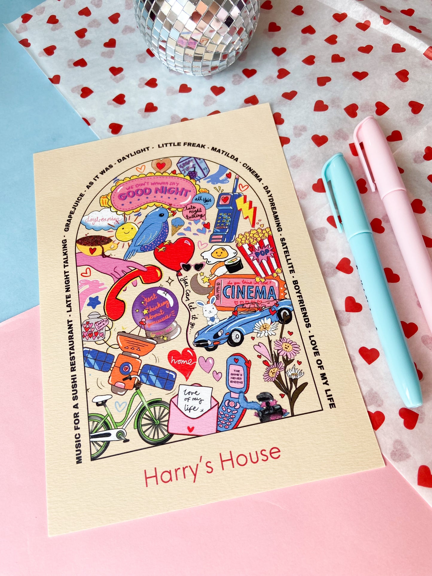 Welcome Home Print, Harries Gift