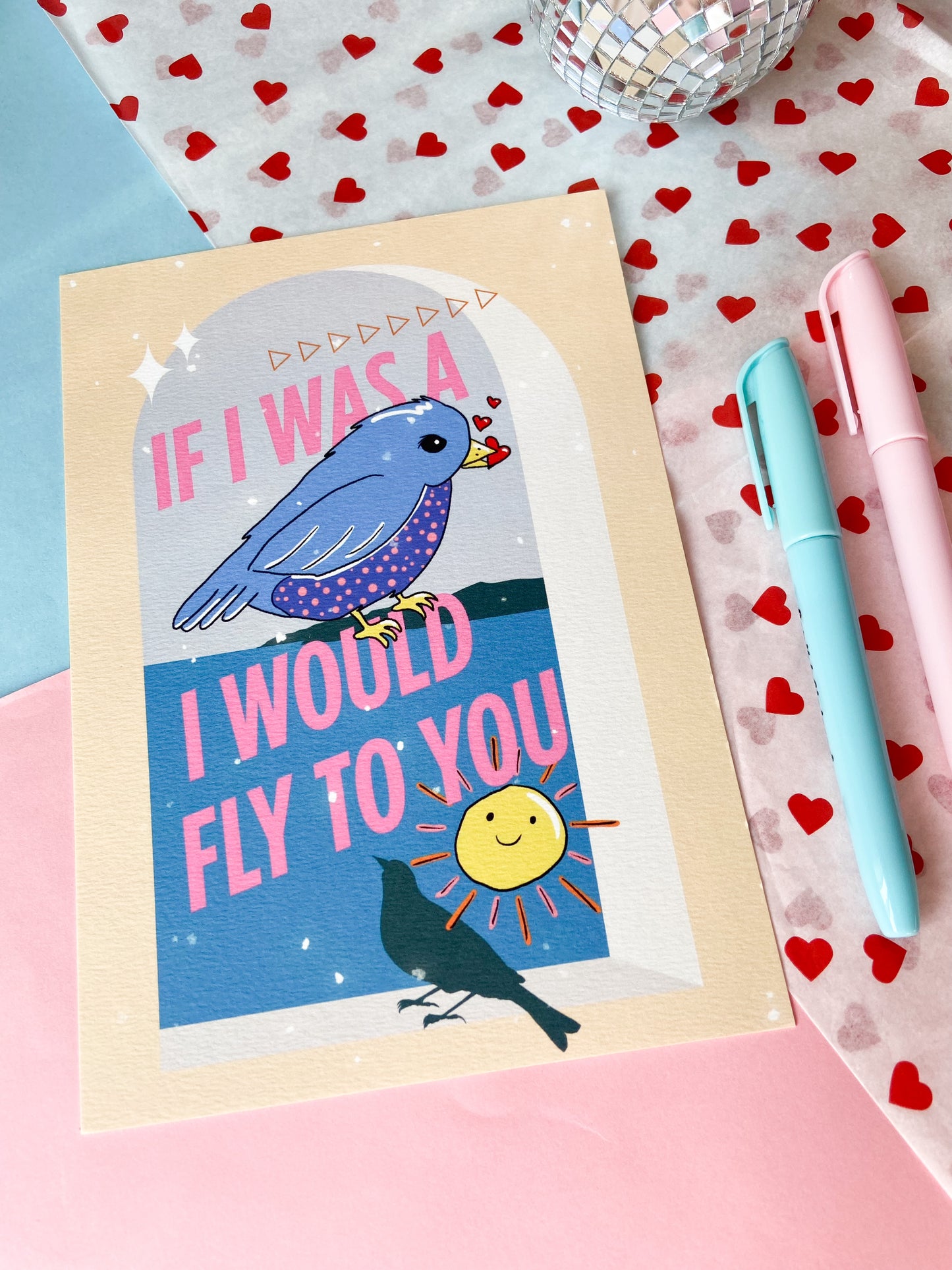Bluebird Print, Harries Gift