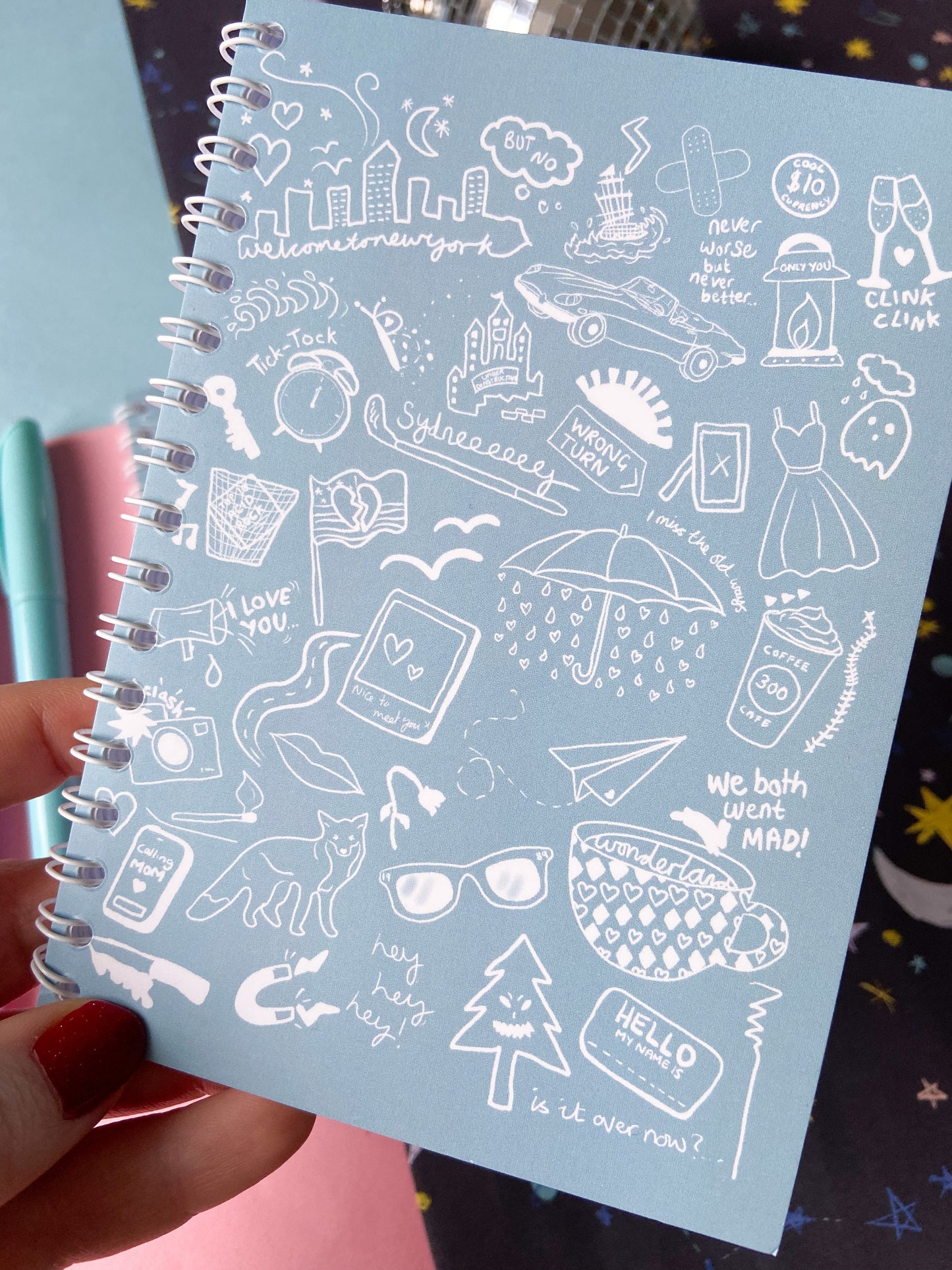 1989 Themed Notebook