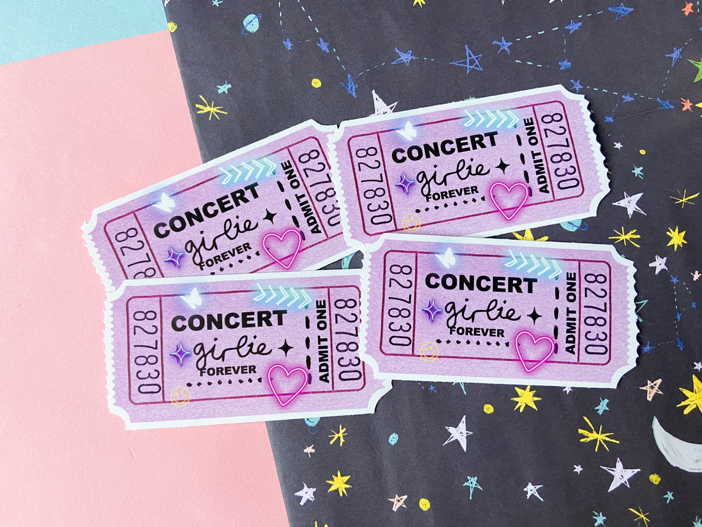 Concert Girlie Sticker