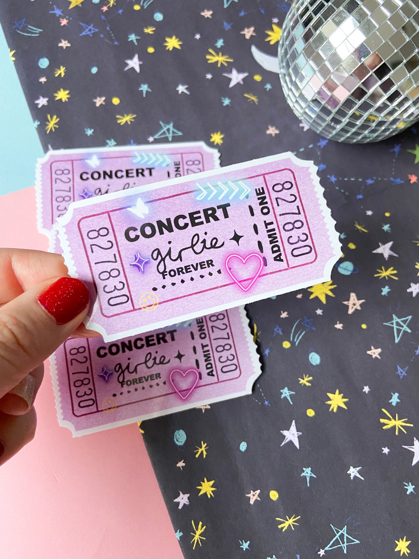 Concert Girlie Sticker