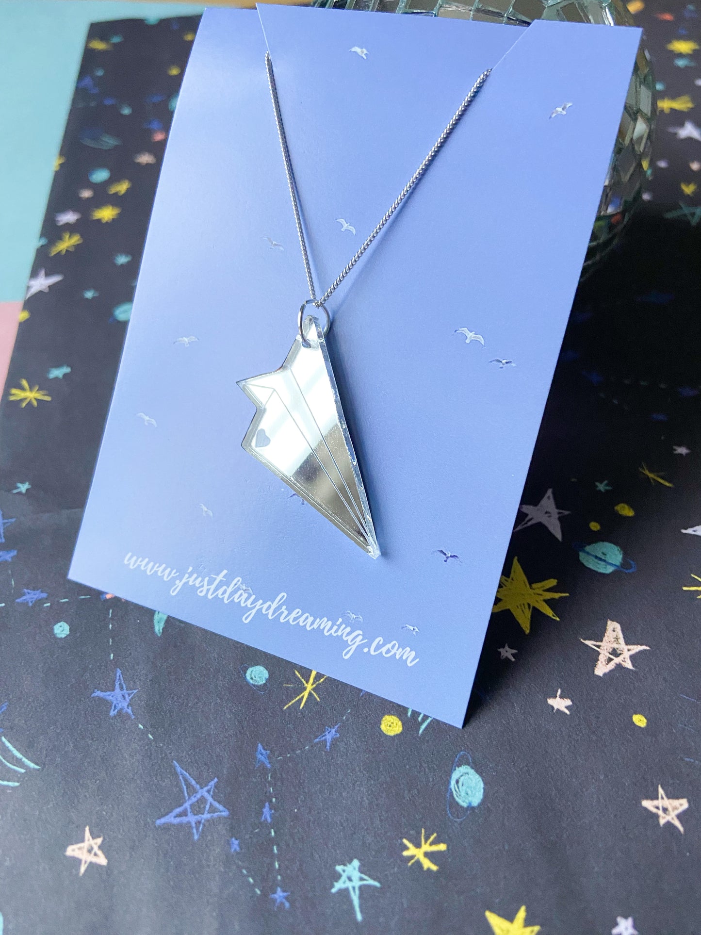 Paper Plane Necklace, 1989 Inspired