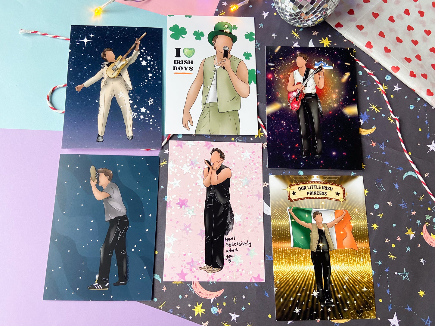 Niall Postcard Set of 6