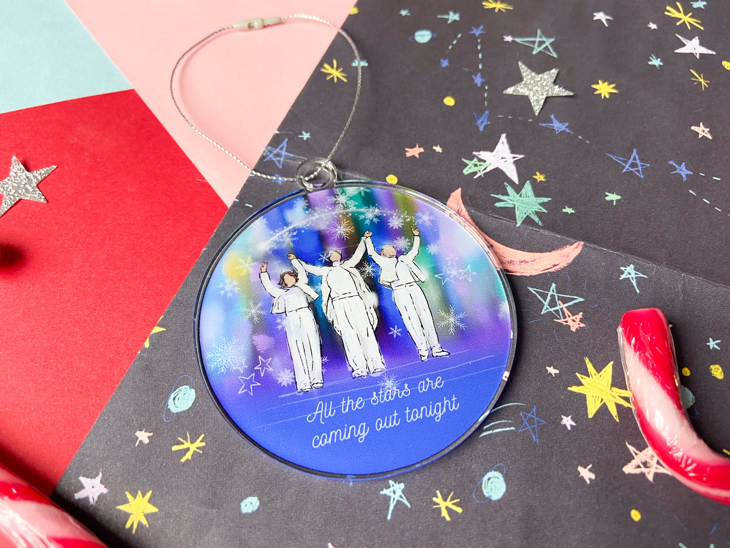 Take That Tour Themed Tree Decoration