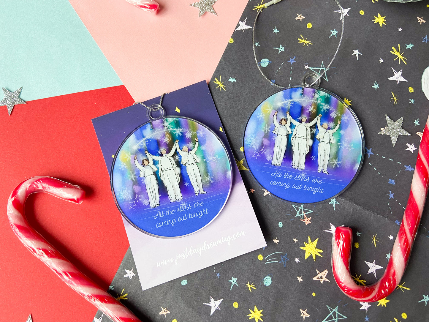 Take That Tour Themed Tree Decoration