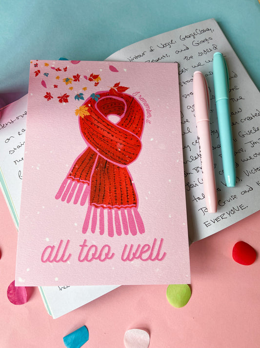 All too Well Print, Swiftie Gift