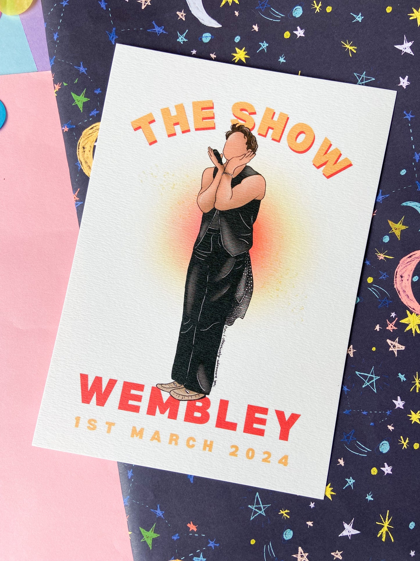 The Show Wembley Niall Print