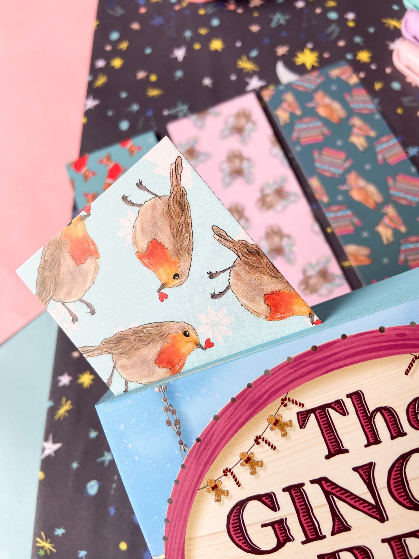 Christmas Bookmark Collection, Book Lovers Gift