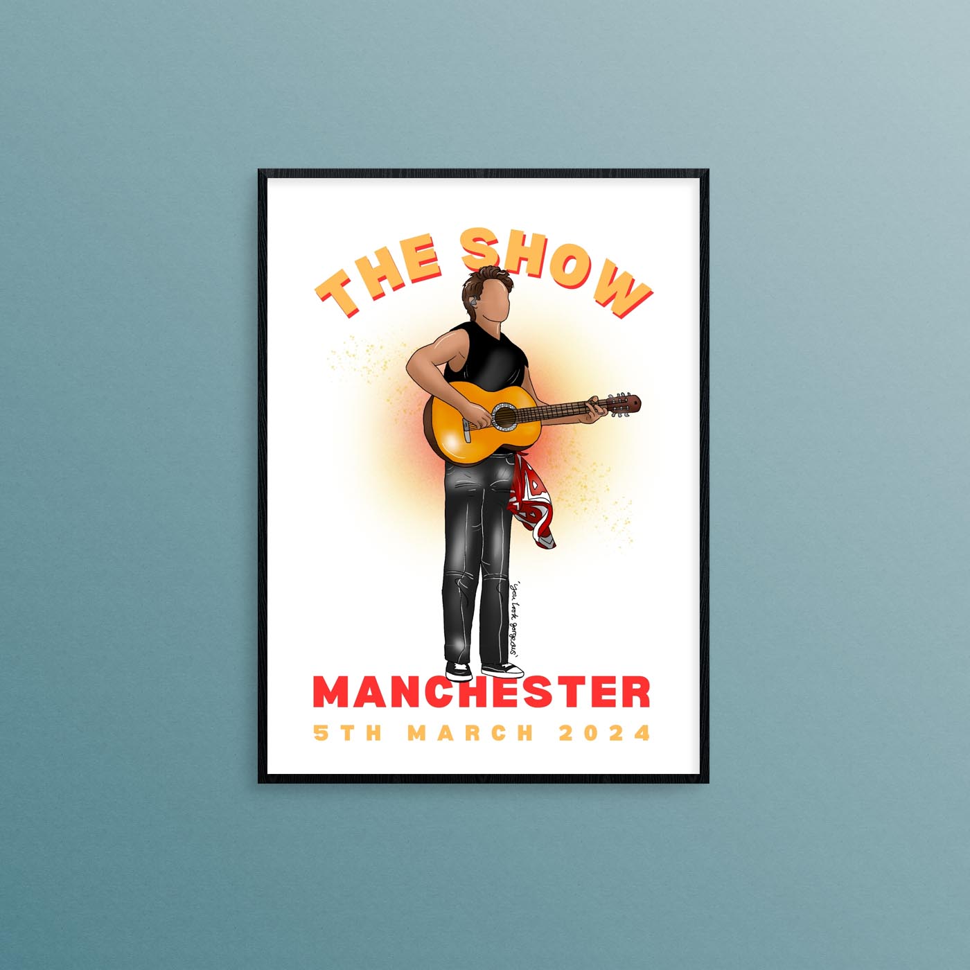 The Show Manchester Niall Print