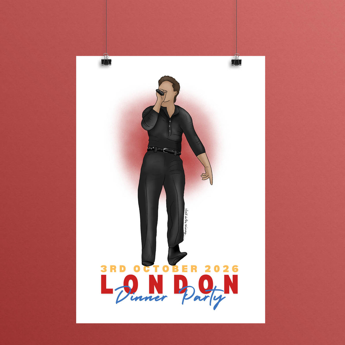 London N2 Show Niall Print