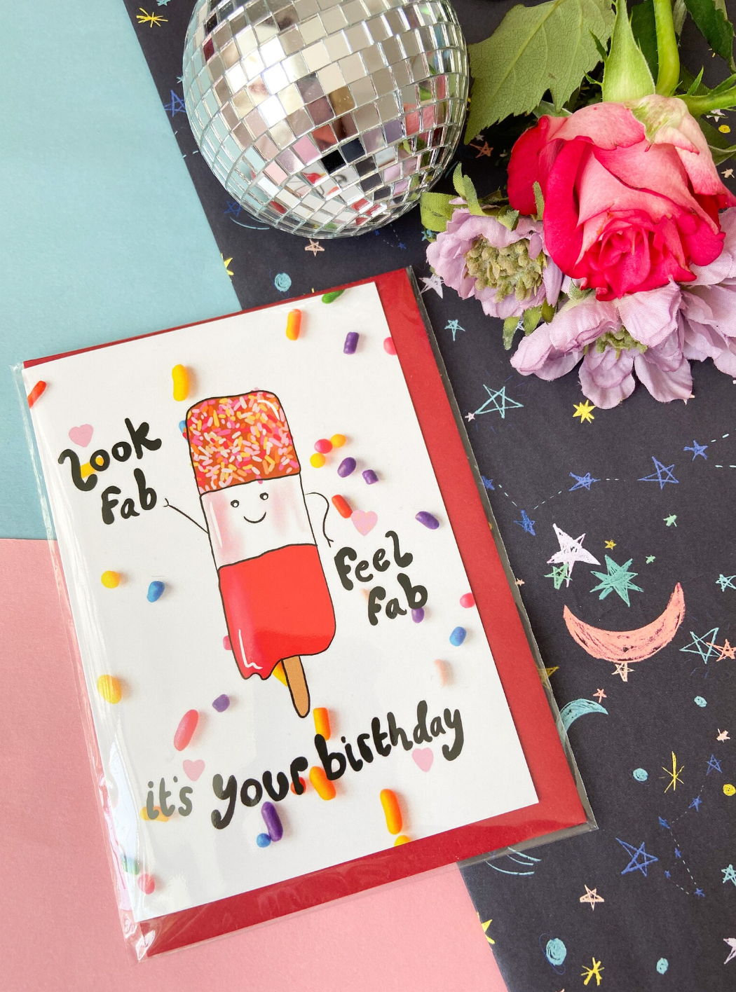 Look Fab Feel Fab Birthday Card, Niall Fans