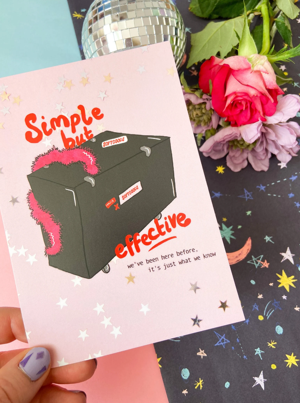 Soft Goods Postcard, Harries Fun Gift