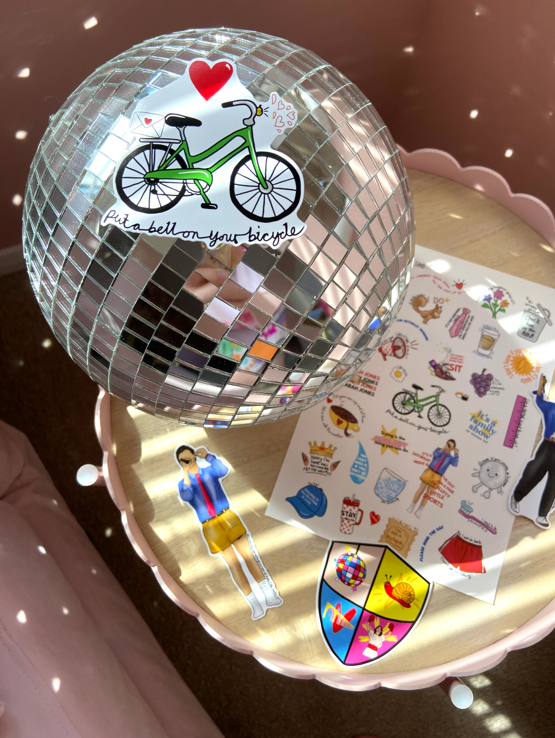 Bell on Your Bicycle Harries Sticker