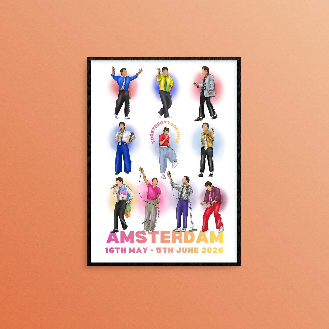 PRE-ORDER: Amsterdam ALL SHOWS Print, Harries Gift