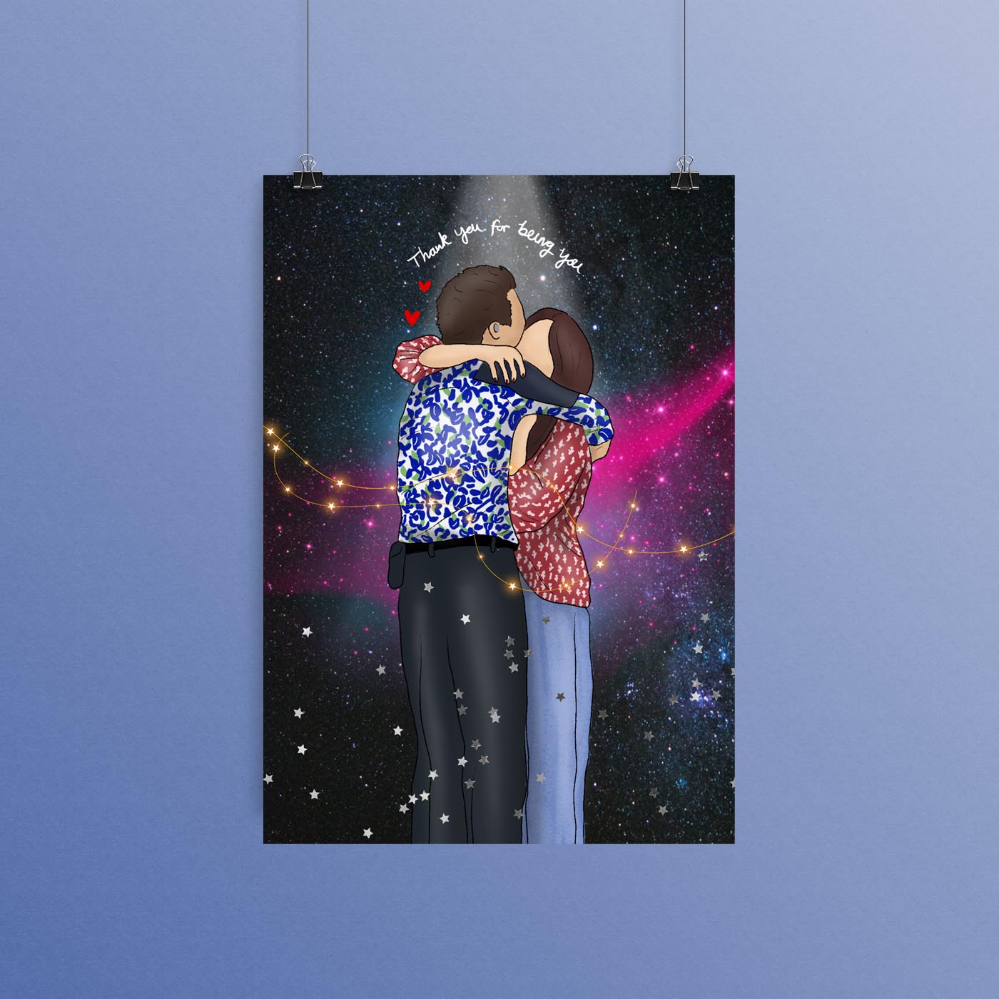 PRE-ORDER: Thank you for Being You Print, Harries Gift