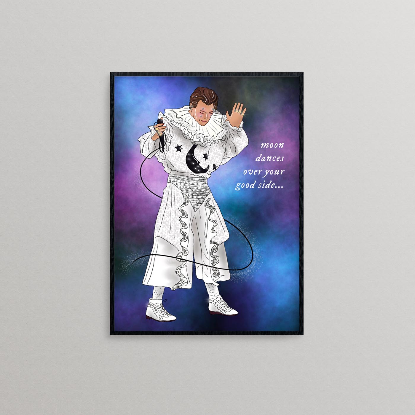 Harry Halloween Clown Print