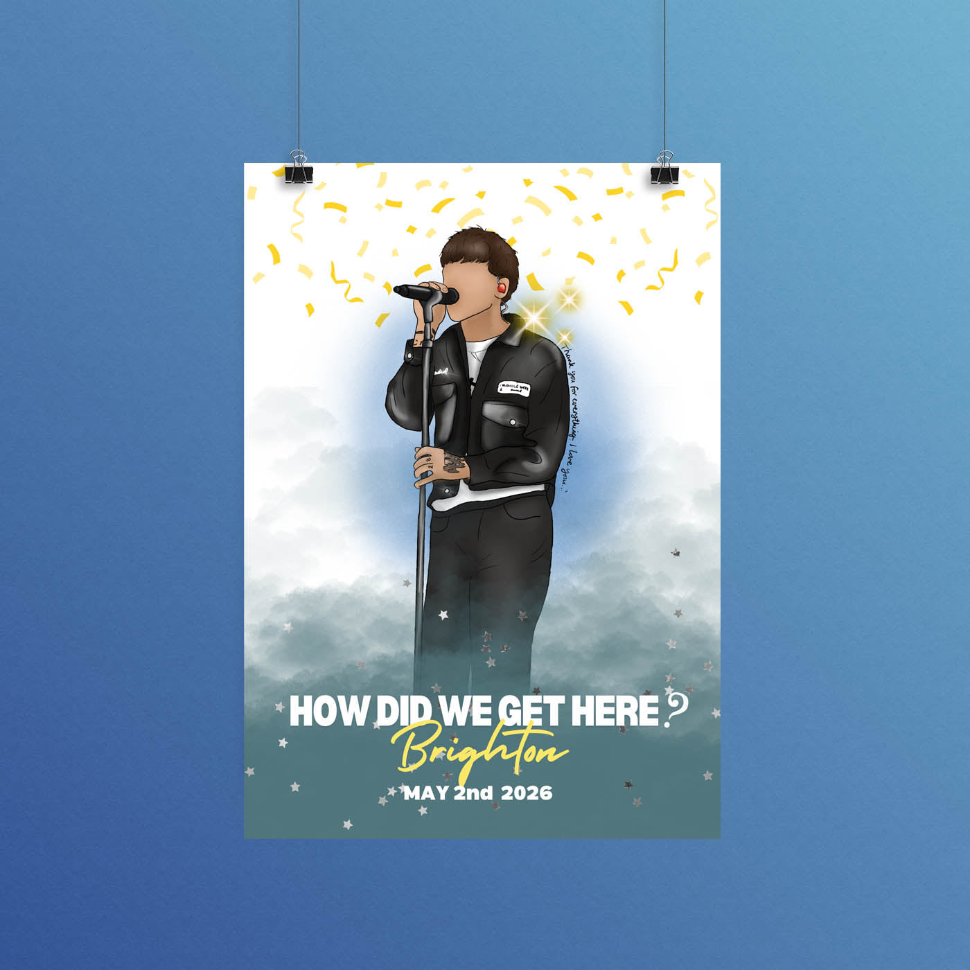 PRE-ORDER: Louis Brighton Tour Print