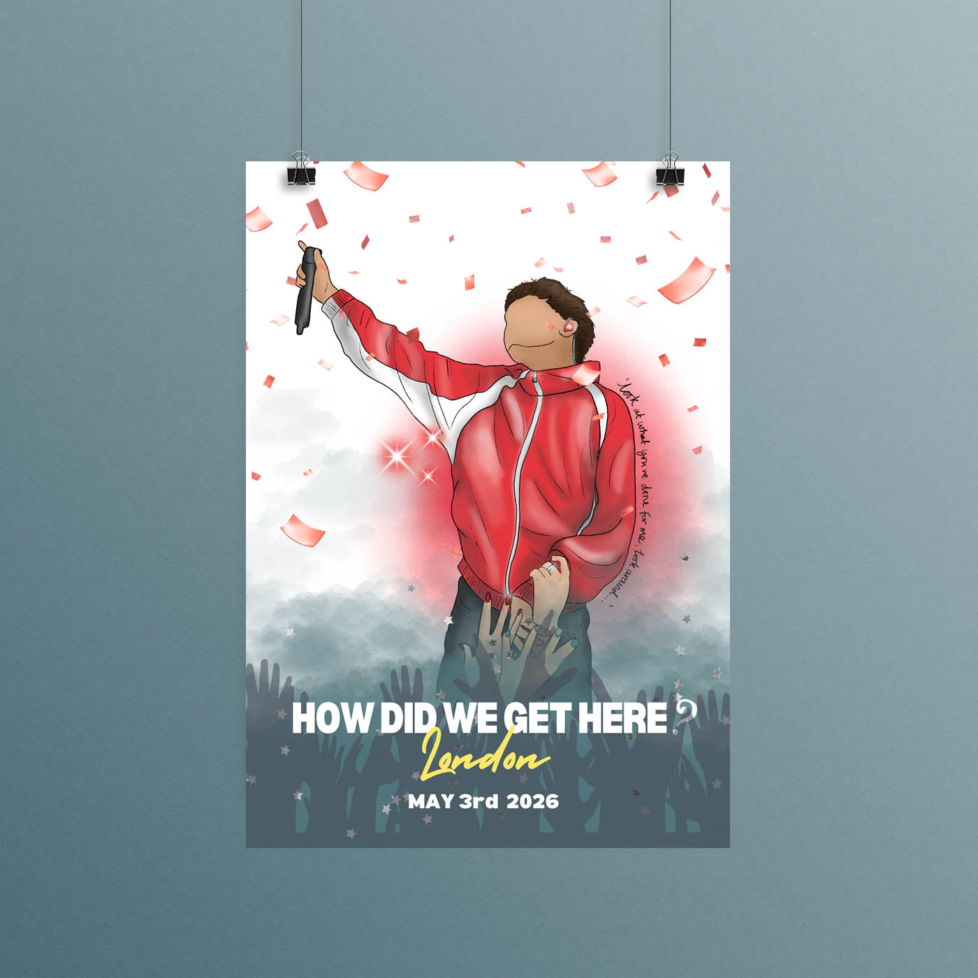 PRE-ORDER: Louis London Tour Print