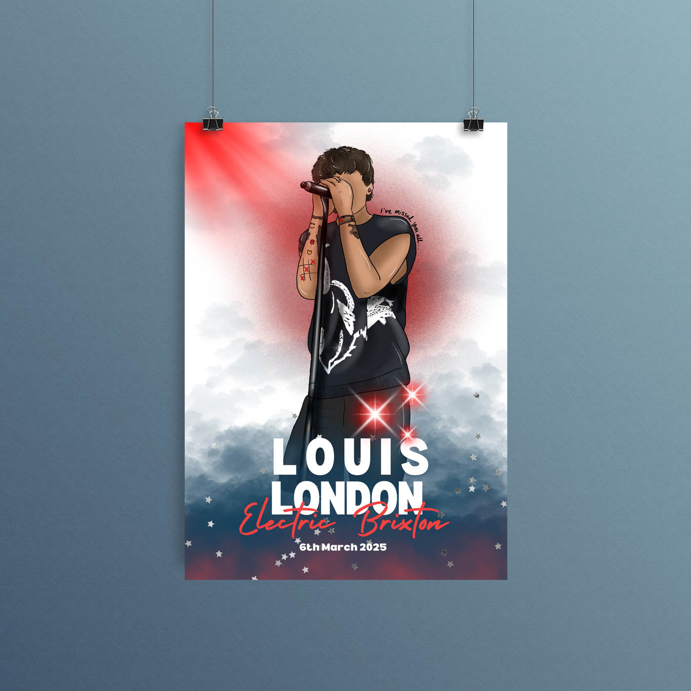 Louis London Brixton Print