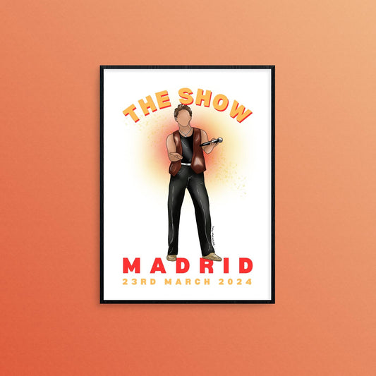 The Show Madrid Niall Print