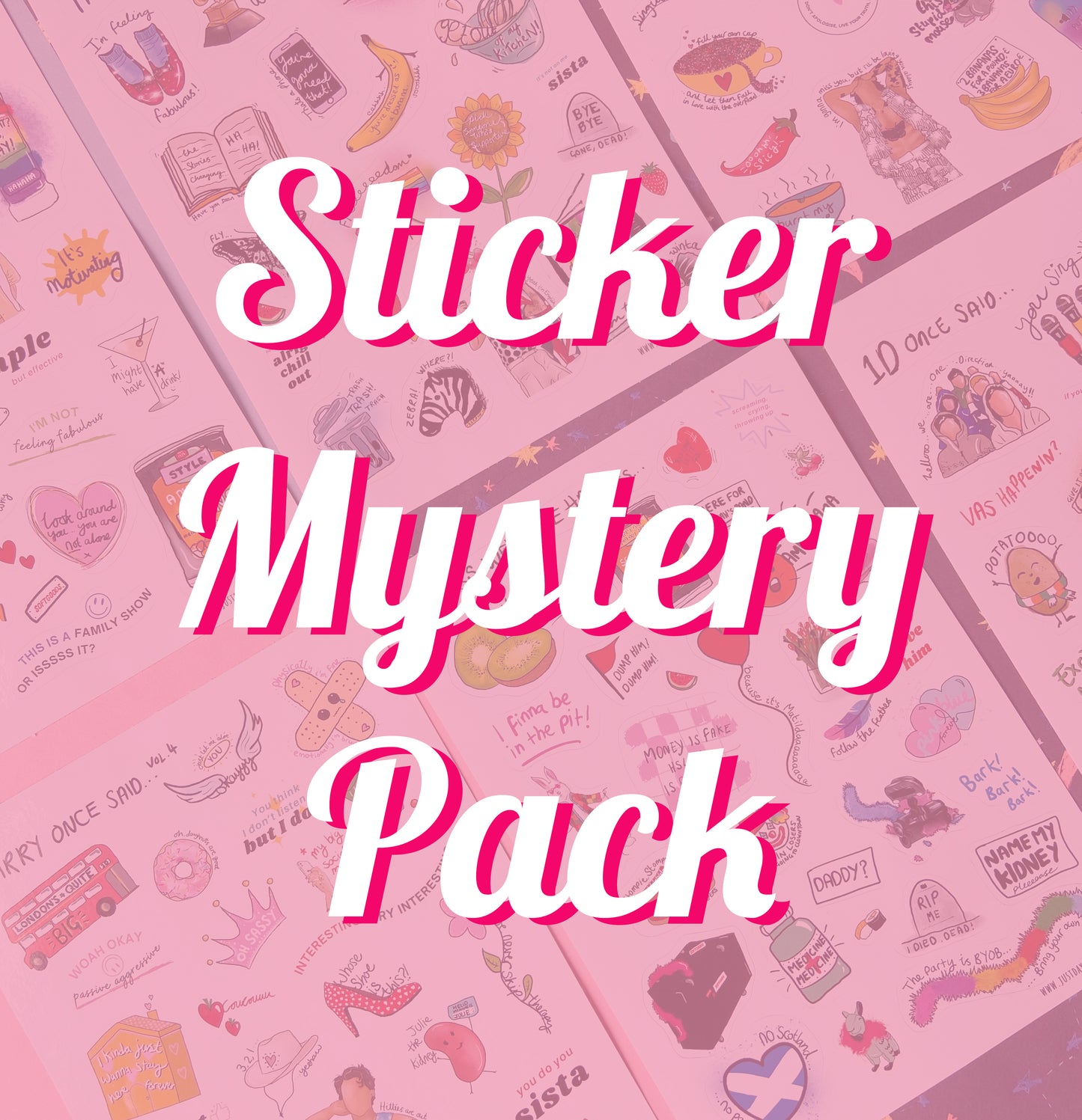 Mystery Sticker Pack, Harries Gift