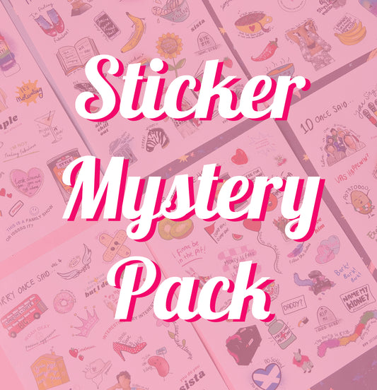 Mystery Sticker Pack, Harries Gift