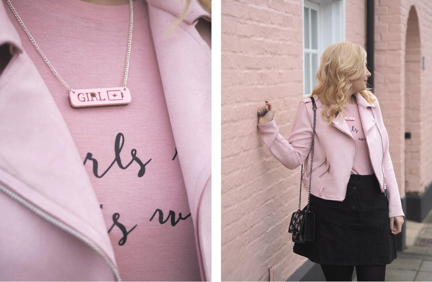 Girl Power Necklace, Women Empowerment Jewellery