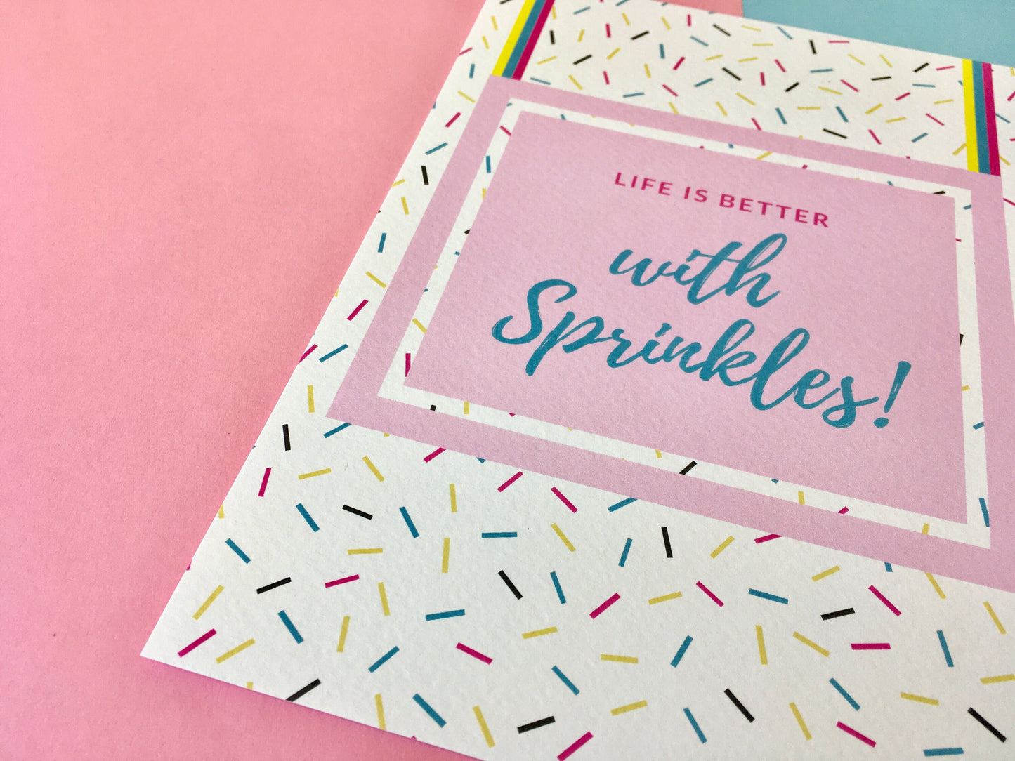 Life is Better with Sprinkles Print, Kitchen Decor