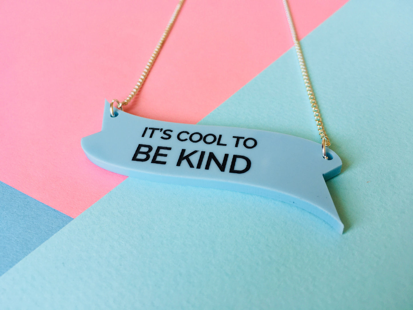 Cool to be Kind Necklace, Harries Kindness Jewellery