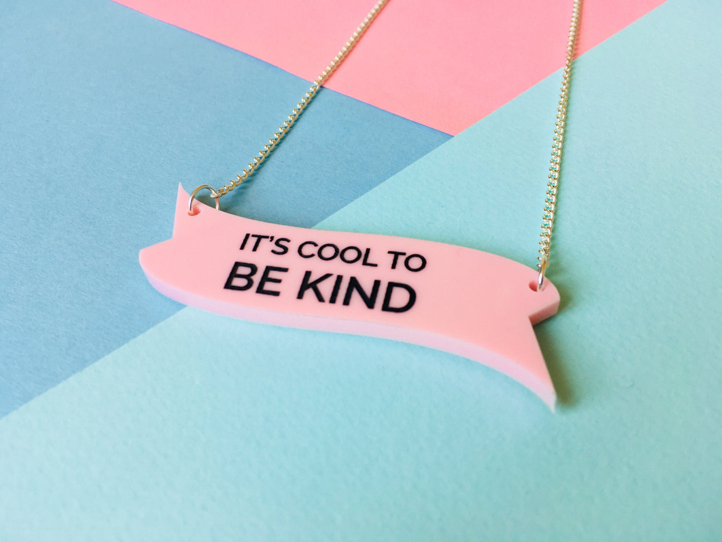 Cool to be Kind Necklace, Harries Kindness Jewellery
