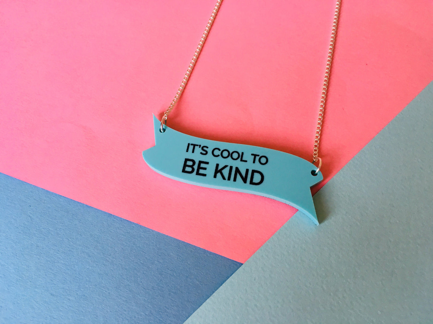 Cool to be Kind Necklace, Harries Kindness Jewellery