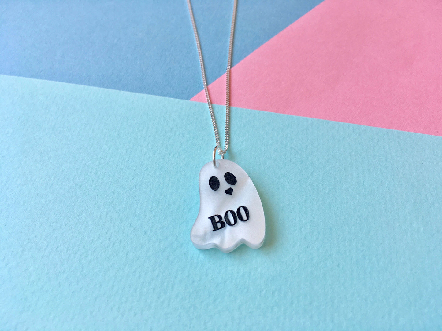 My Boo Necklace, Tiny Ghost, Love Jewellery