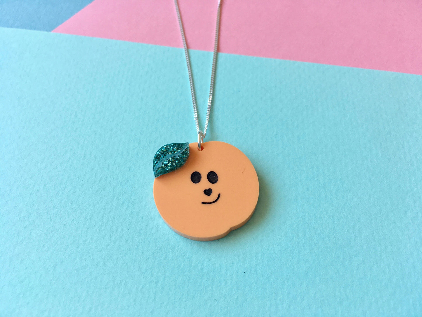 You're A Peach Necklace, Cute Jewellery Gift
