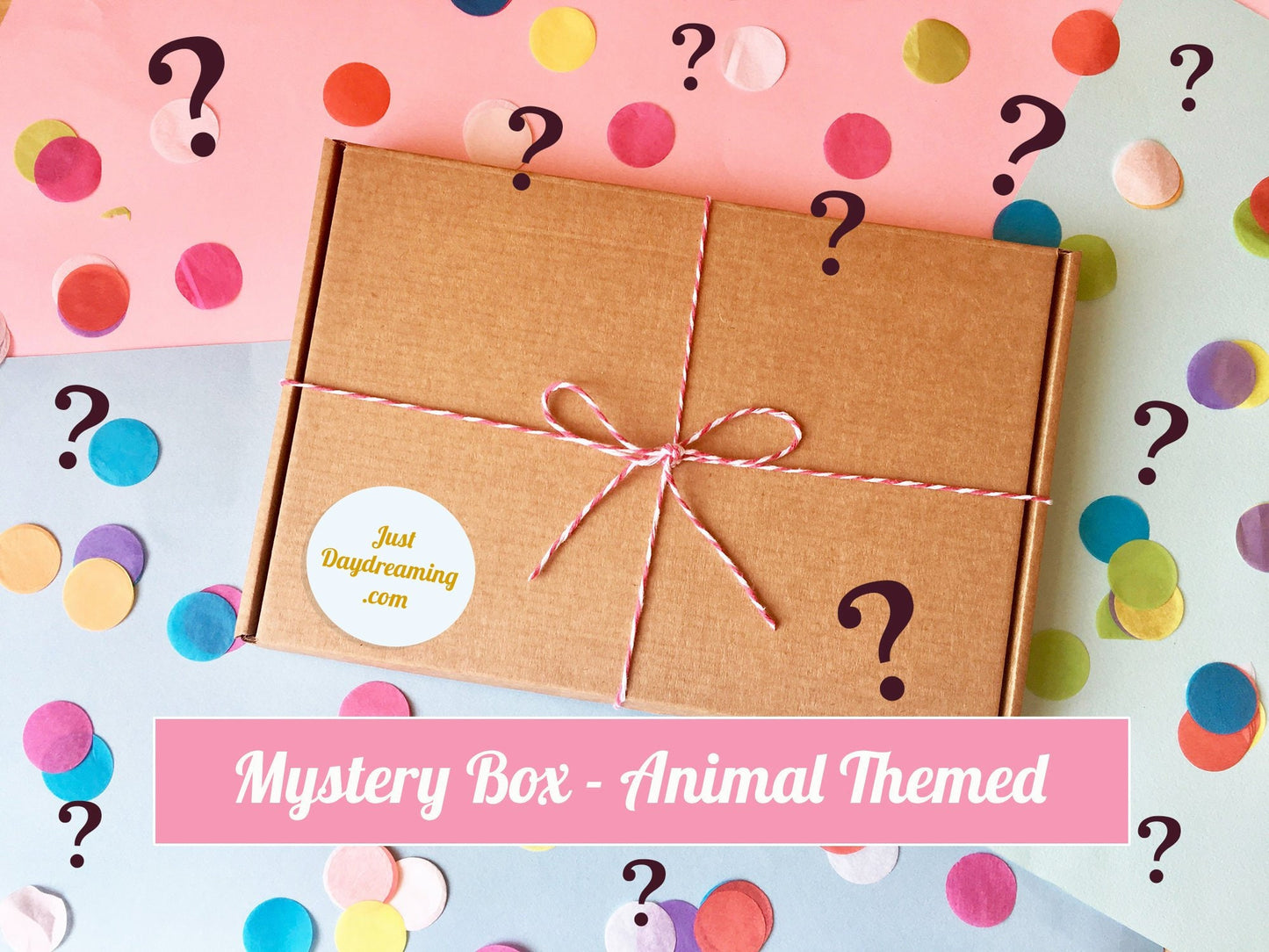 Animal Themed Mystery Box, Lucky Dip Box, Isolation Gift, Surprise Box, Limited Edition