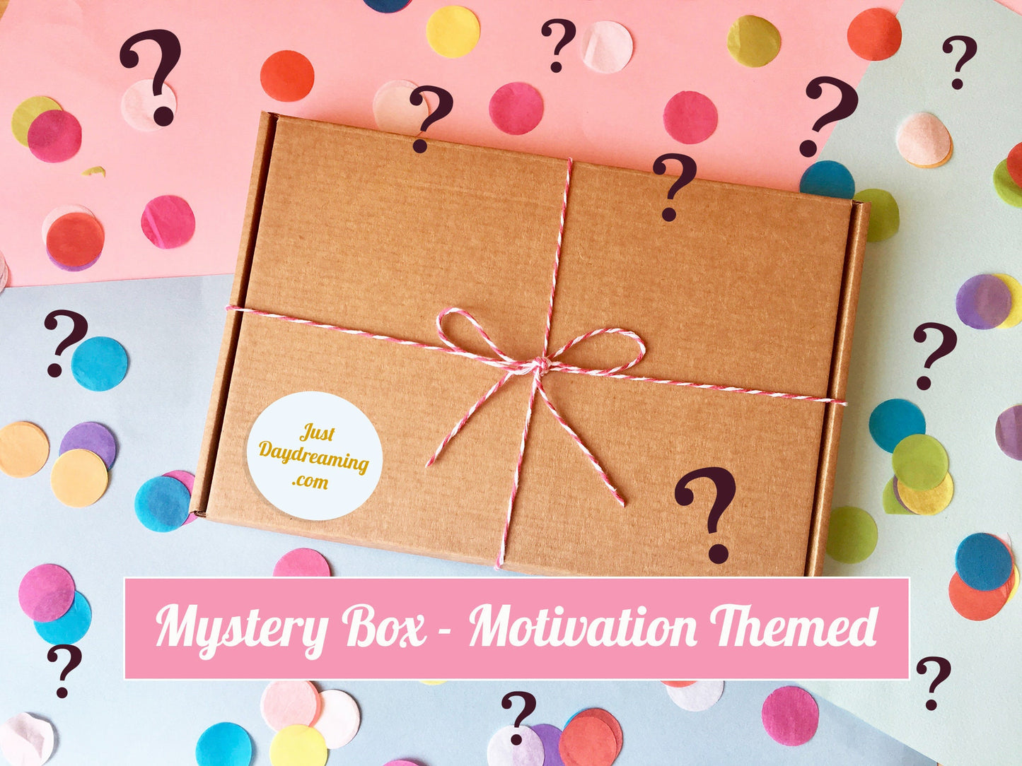 Motivation Themed Mystery Box, Lucky Dip Box, Positivity Box
