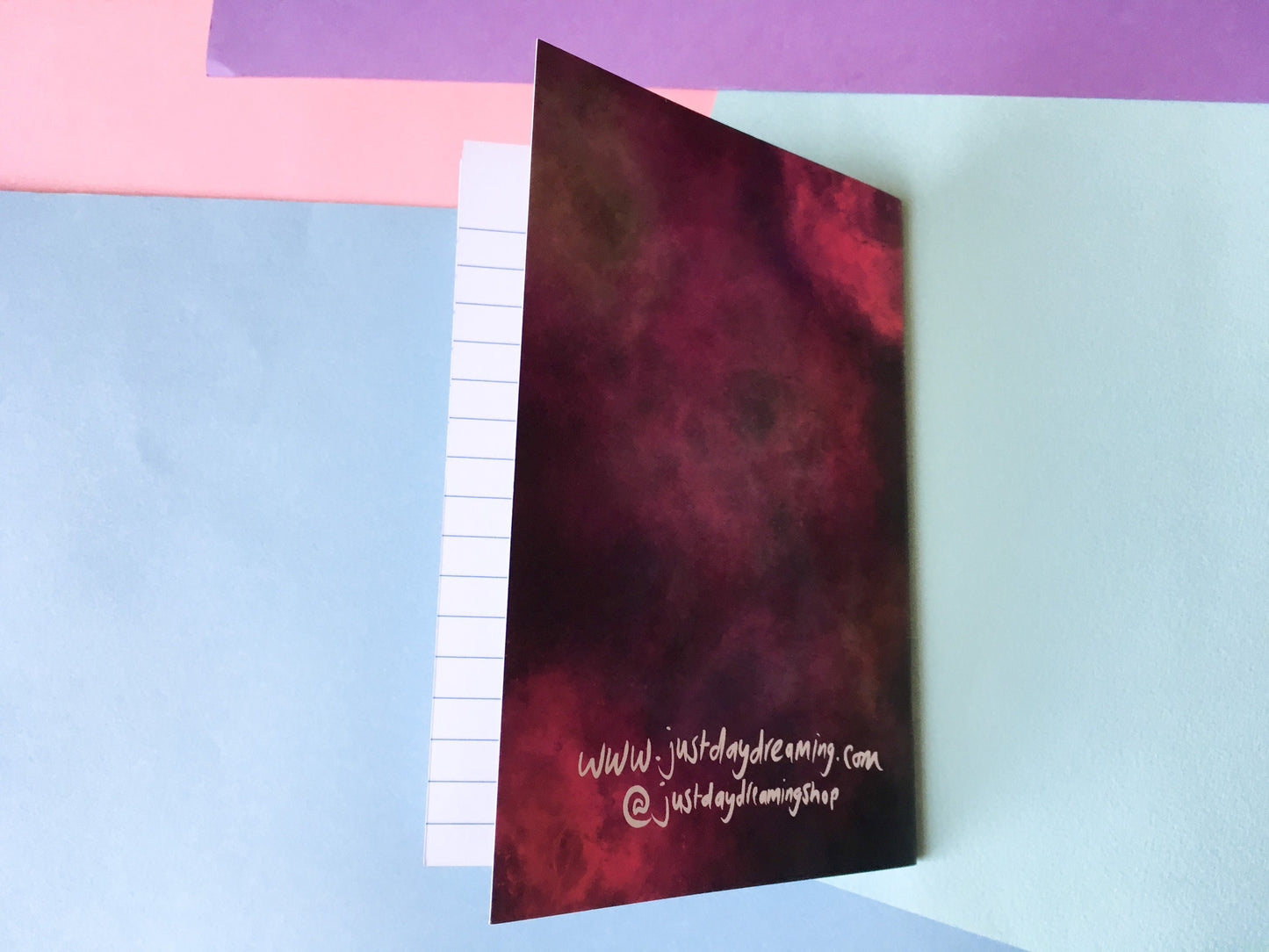 Thoughts, Dreams & Master Plans, A6 Galaxy Notebook