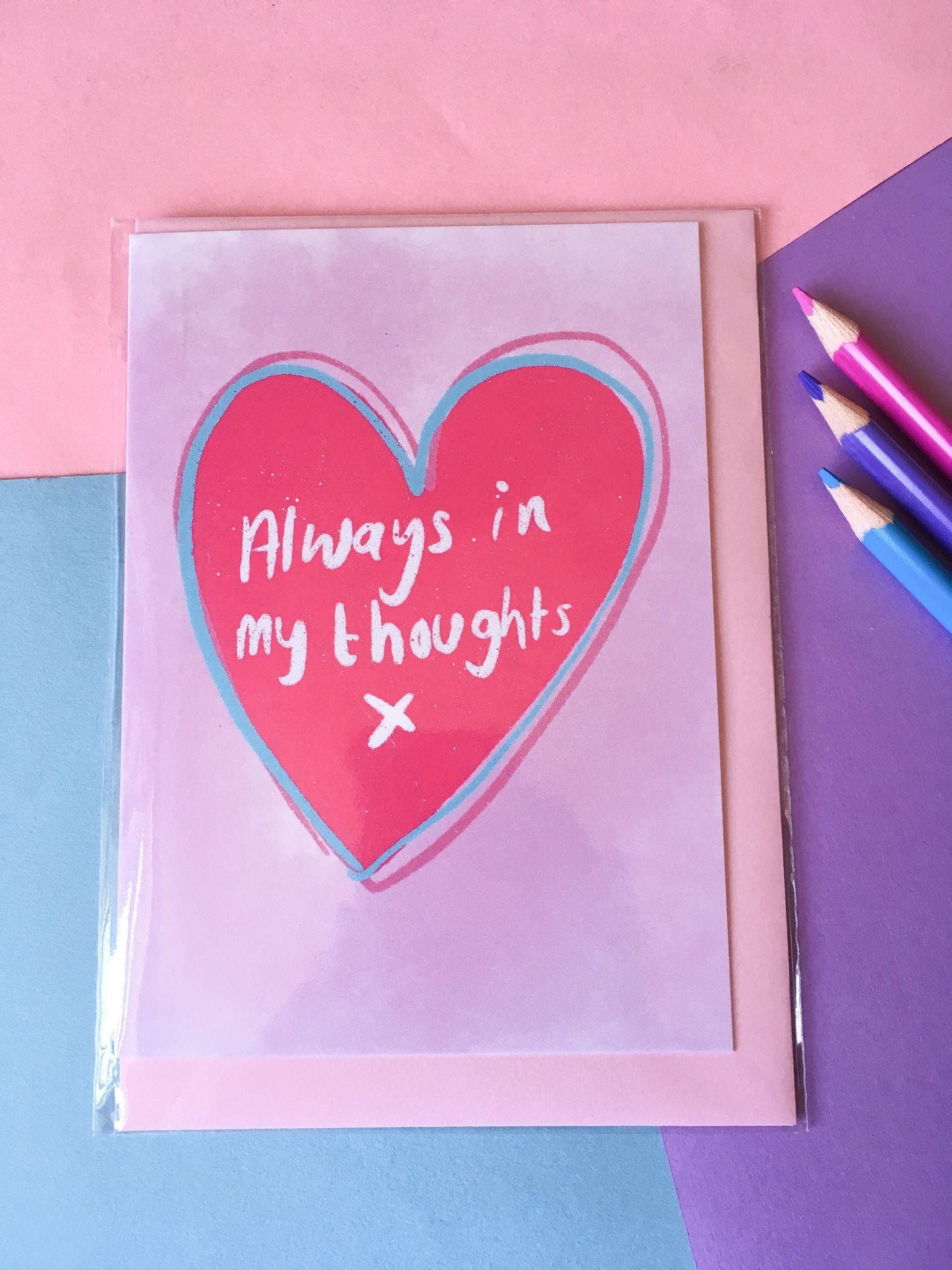 Always in my Thoughts Card, Thinking of You Greeting