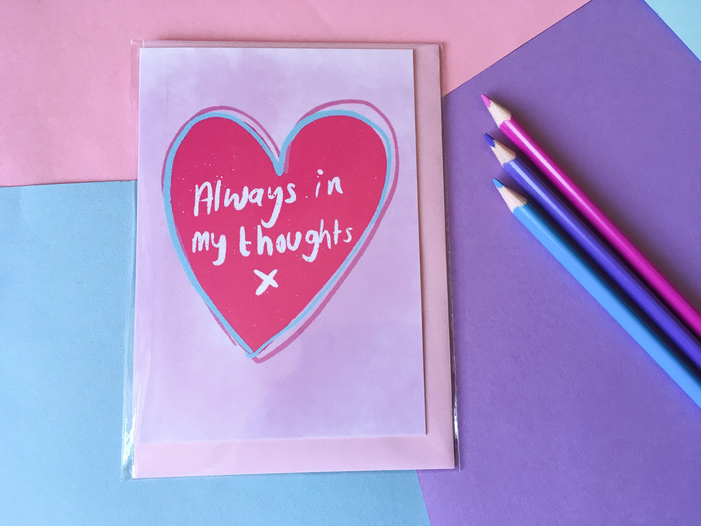 Always in my Thoughts Card, Thinking of You Greeting